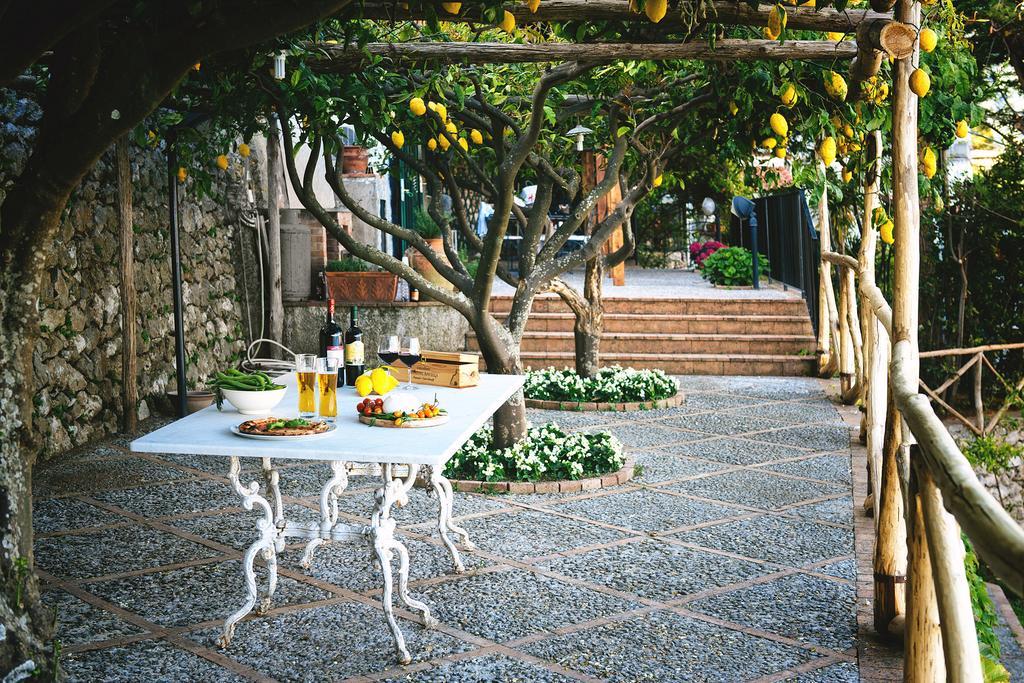 Sea View Villa In Ravello With Lemon Pergola, Gardens And Jacuzzi - Ideal For Elopements Exteriör bild